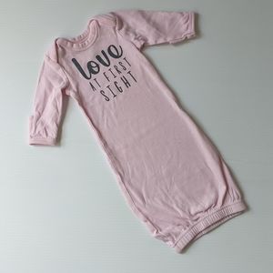 NWOT Gigi and Max Newborn Sleep Gown - Pale.Pink